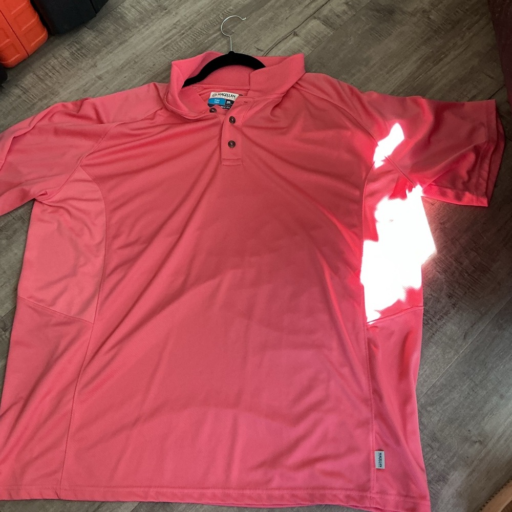 Magellan Outdoors Coral Polo Shirt